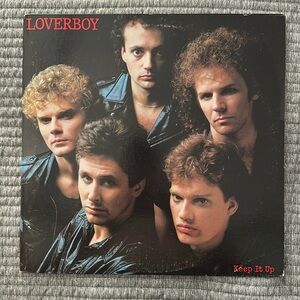 Loverboy keep it up vinyl record album